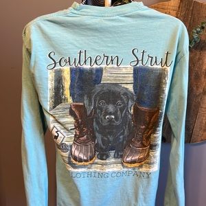 Southern Strut clothing company long sleeve tee small